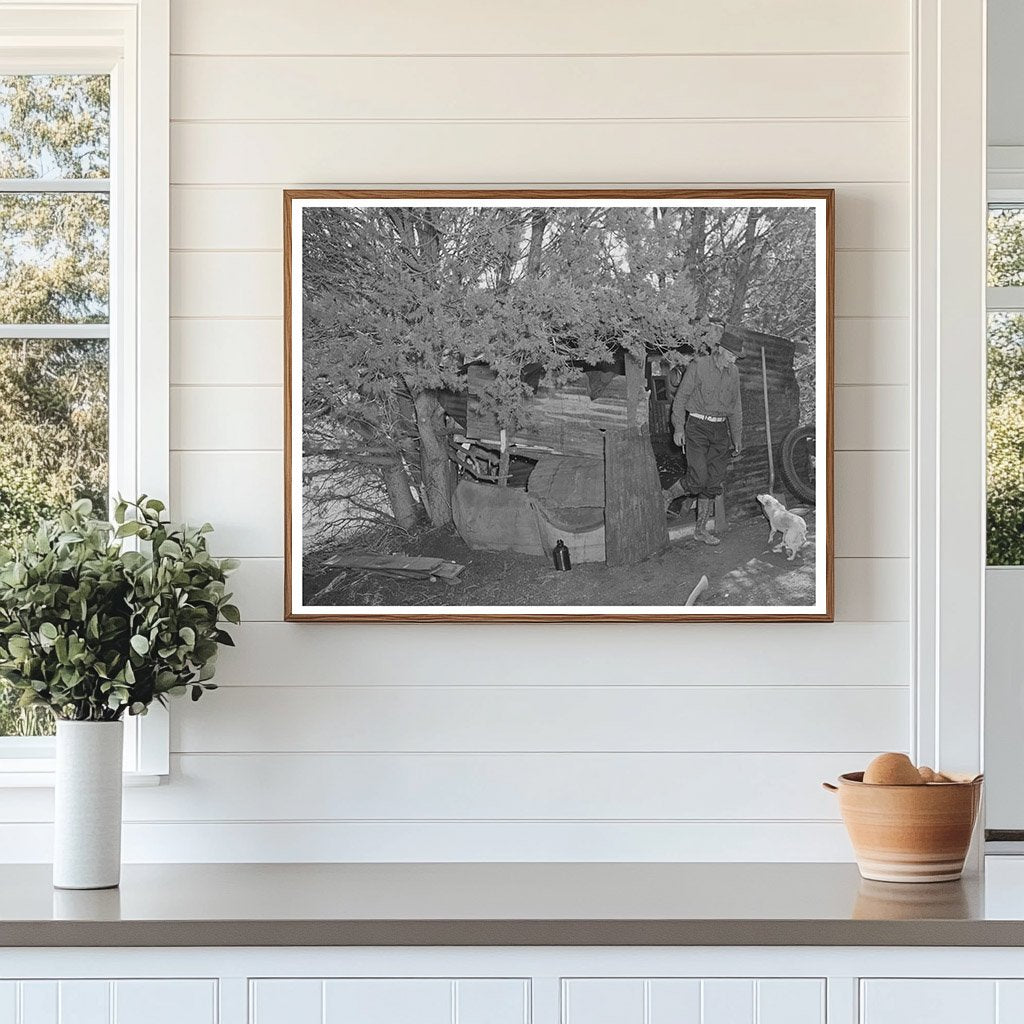 Eugene Davis Gold Prospector in Pinos Altos 1940