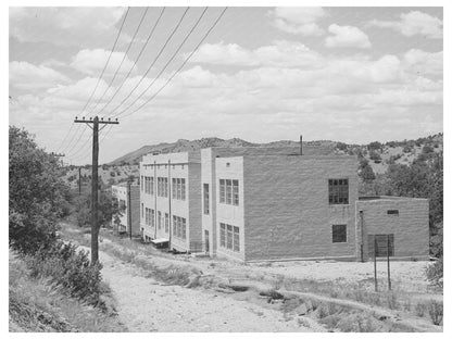 Abandoned School Buildings in Tyrone New Mexico 1940