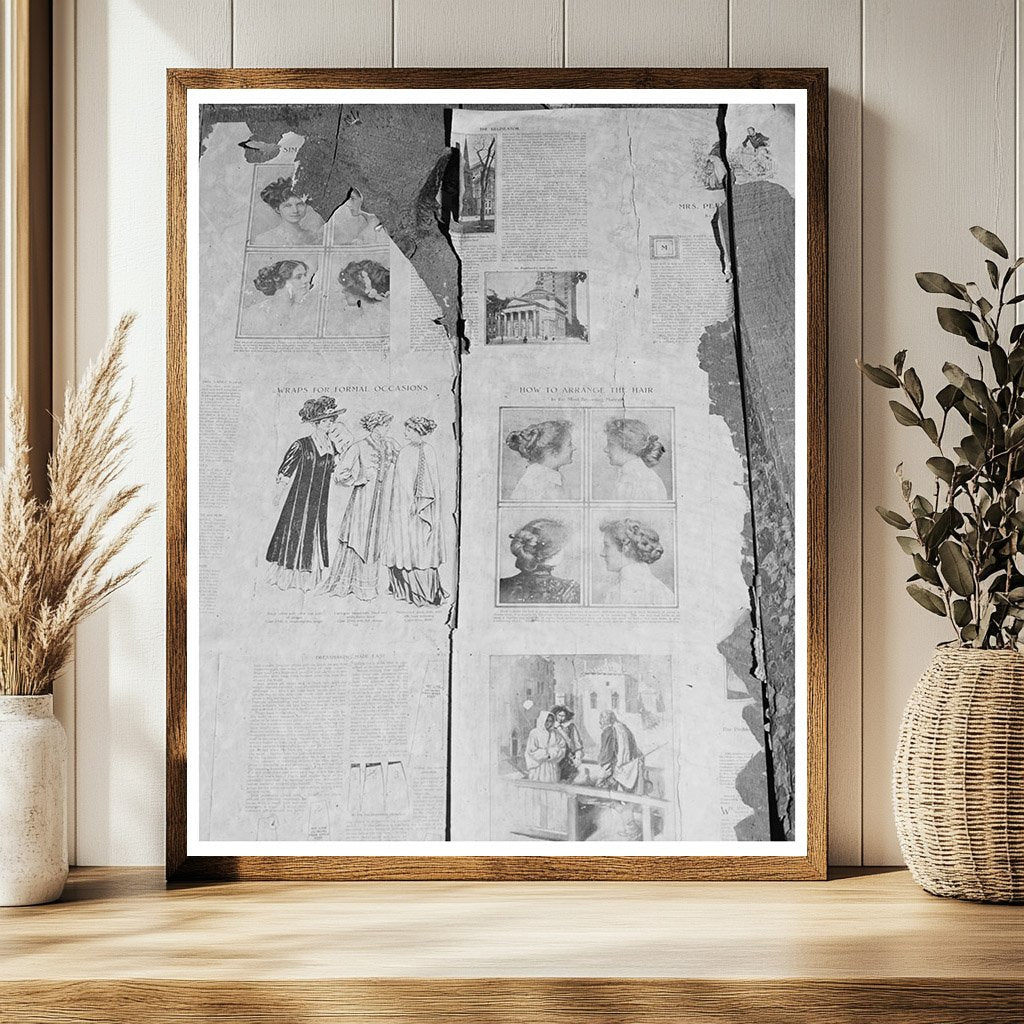 Vintage Delineator Page in Georgetown New Mexico 1940