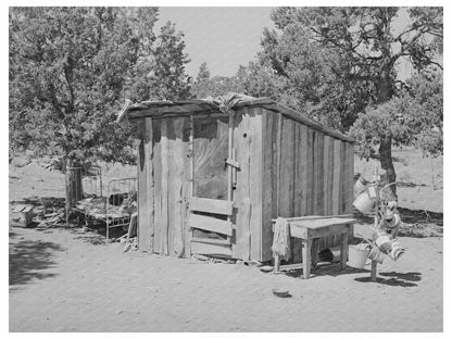 1940 Vintage Photo of Faro Caudills Homestead in Pie Town