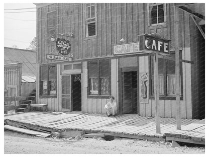 Mogollon New Mexico Bar and Cafe May 1940