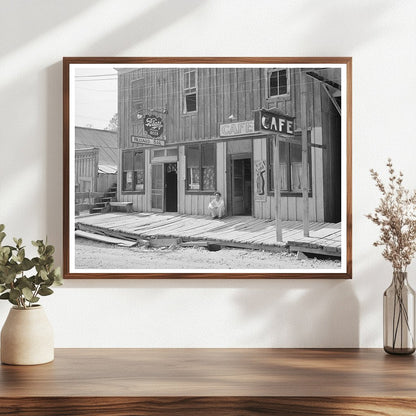 Mogollon New Mexico Bar and Cafe May 1940