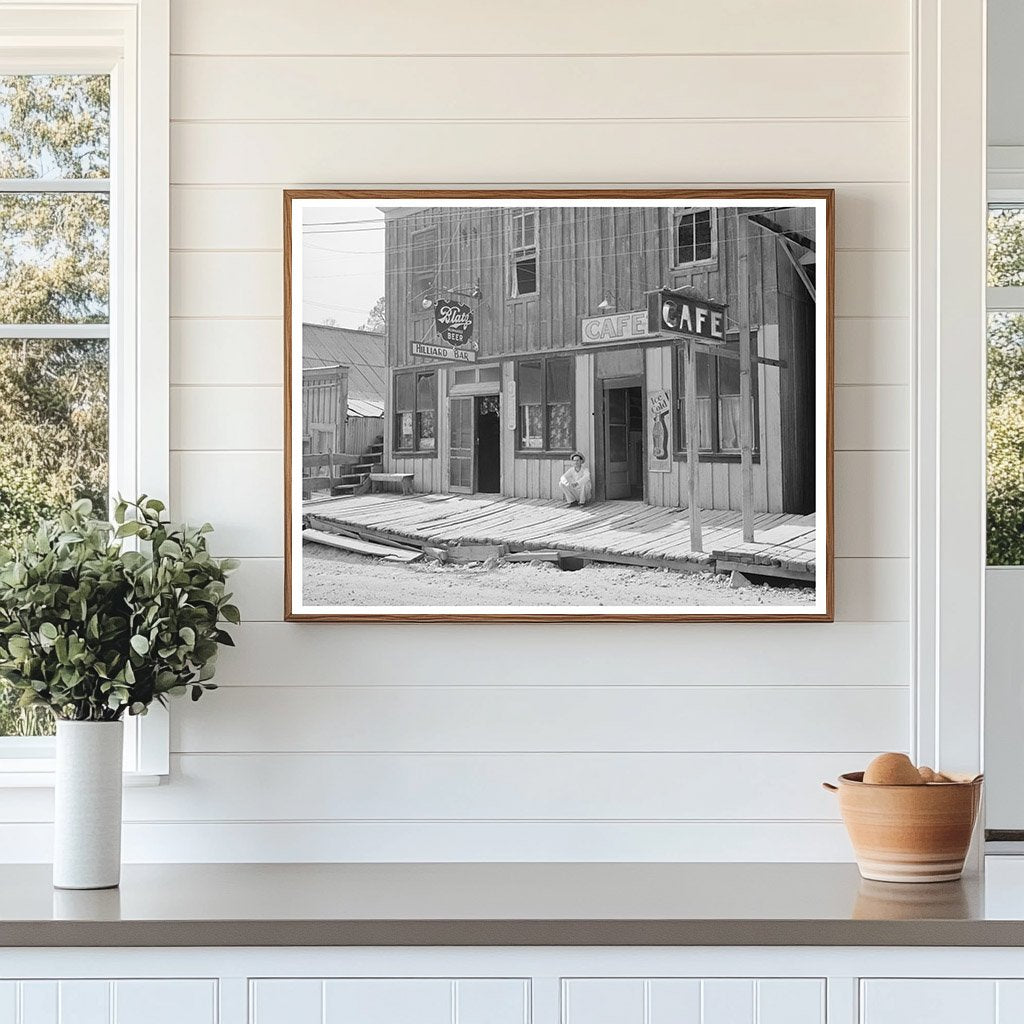 Mogollon New Mexico Bar and Cafe May 1940