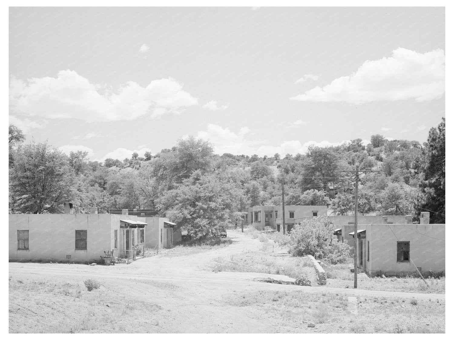 Abandoned Housing in Tyrone New Mexico May 1940