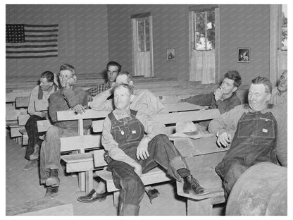 Farm Bureau Meeting in Pie Town New Mexico 1940