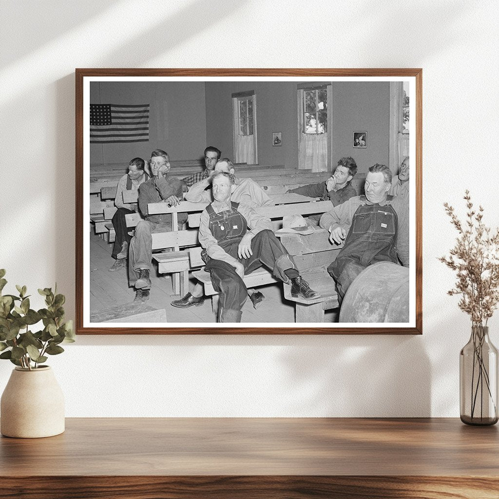 Farm Bureau Meeting in Pie Town New Mexico 1940