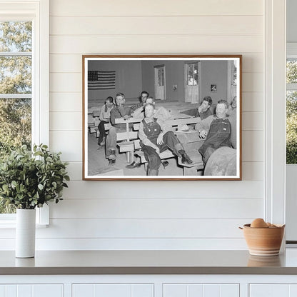 Farm Bureau Meeting in Pie Town New Mexico 1940