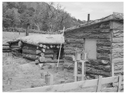 Jack Whinery Residence in Pie Town New Mexico 1940