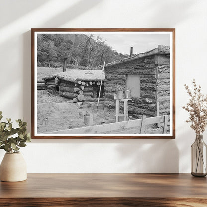 Jack Whinery Residence in Pie Town New Mexico 1940
