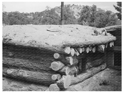 Dugout Structure in Pie Town New Mexico June 1940