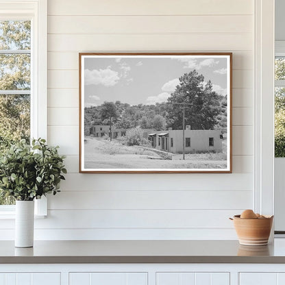 Tyrone New Mexico Company Housing June 1940 Historical Photo