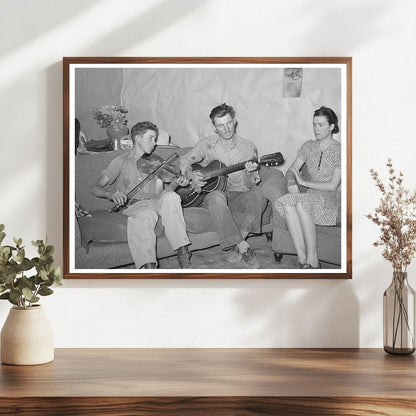 Farmer and Brother by Modified Tractor Pie Town 1940