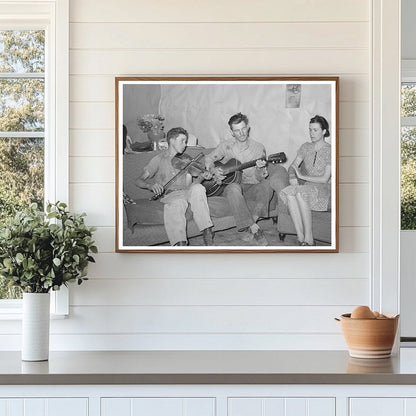 Farmer and Brother by Modified Tractor Pie Town 1940