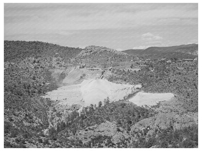 Gold Mill and Tailings in Mogollon New Mexico 1940
