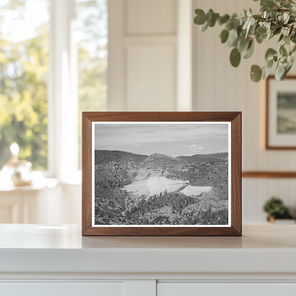 Gold Mill and Tailings in Mogollon New Mexico 1940