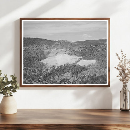Gold Mill and Tailings in Mogollon New Mexico 1940