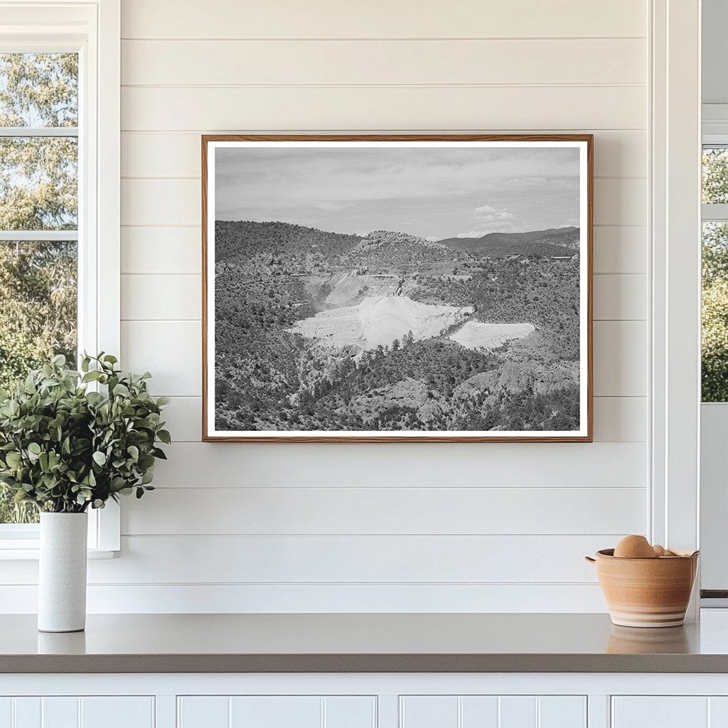 Gold Mill and Tailings in Mogollon New Mexico 1940