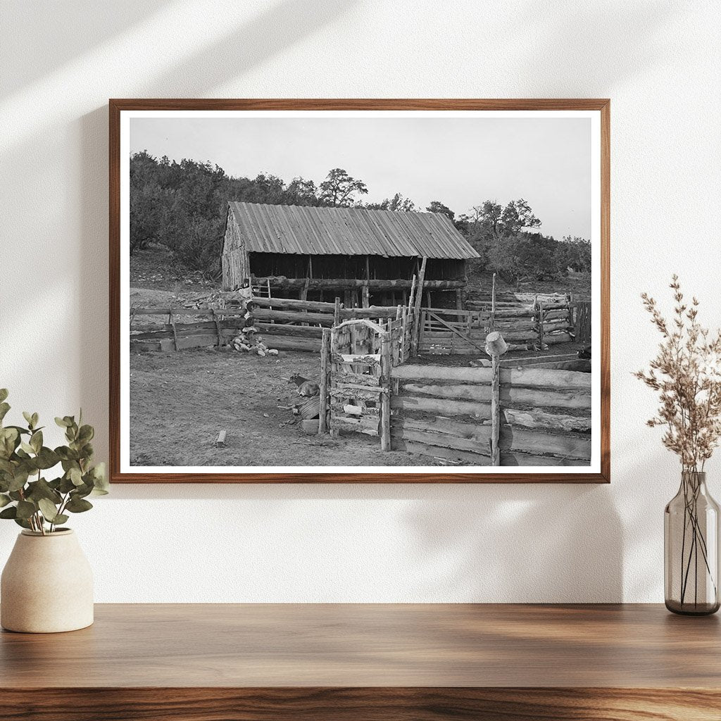 1940 Vintage Farm Fence Gate Barn in Pie Town New Mexico