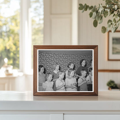 Schoolchildren Musicians in Pie Town New Mexico 1940