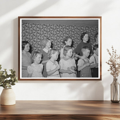 Schoolchildren Musicians in Pie Town New Mexico 1940