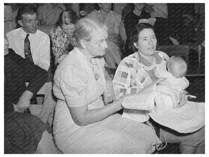 Literary Society Gathering in Pie Town New Mexico 1940