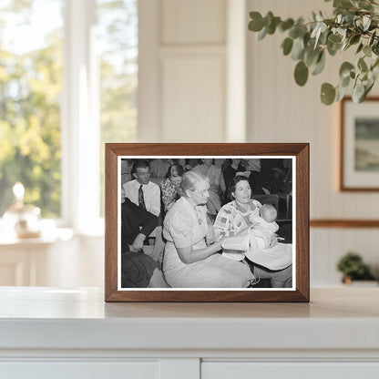 Literary Society Gathering in Pie Town New Mexico 1940