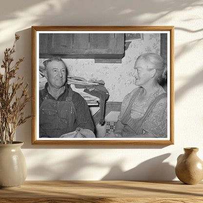 Hutton Homesteaders in Pie Town New Mexico 1940