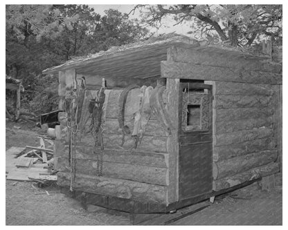 Vintage Shed Made from Old Car in Pie Town 1940