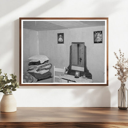 Guest Room on George Huttons Farm Pie Town 1940