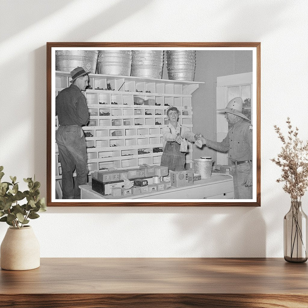 Craig Hands Farmer Sack of Nails Pie Town 1940