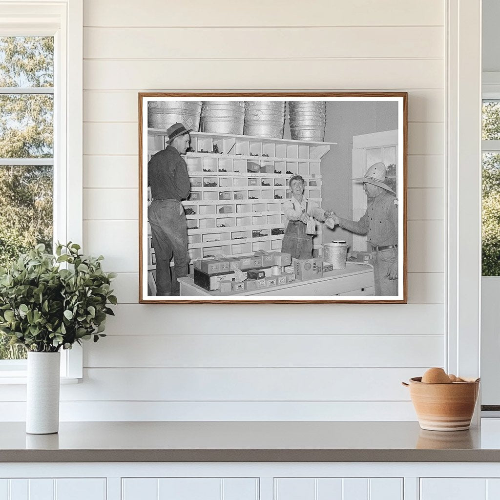 Craig Hands Farmer Sack of Nails Pie Town 1940