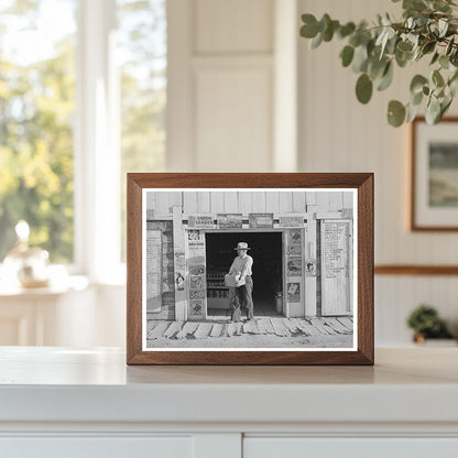 Mr. Keele at His General Store in Pie Town New Mexico 1940
