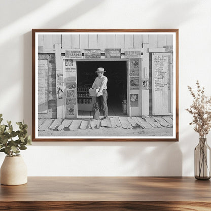 Mr. Keele at His General Store in Pie Town New Mexico 1940