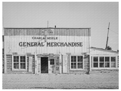 General Store in Pie Town New Mexico June 1940