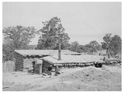 Dugout Home of Jack Whinery in Pie Town New Mexico 1940