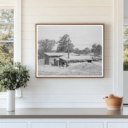 Dugout Home of Jack Whinery in Pie Town New Mexico 1940