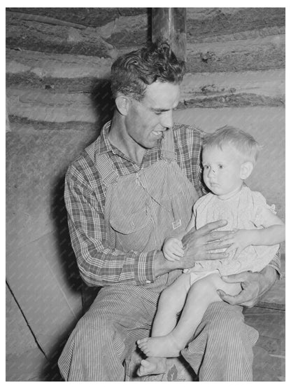 Jack Whinery and Son in Pie Town New Mexico 1940