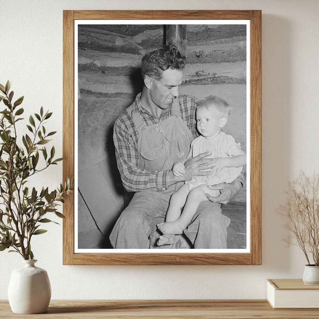 Jack Whinery and Son in Pie Town New Mexico 1940