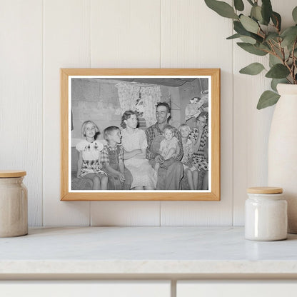 Whinery Family in Dugout Pie Town New Mexico June 1940