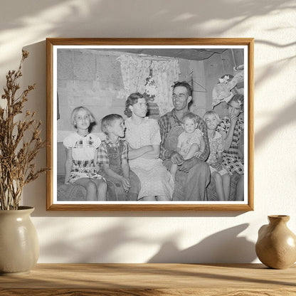 Whinery Family in Dugout Pie Town New Mexico June 1940