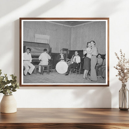 1940 Orchestra and Dancers at Mogollon Payday Dance