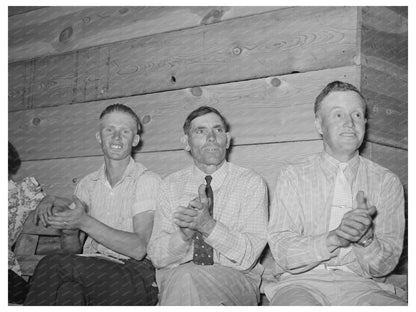 Community Singing Event in Pie Town New Mexico June 1940