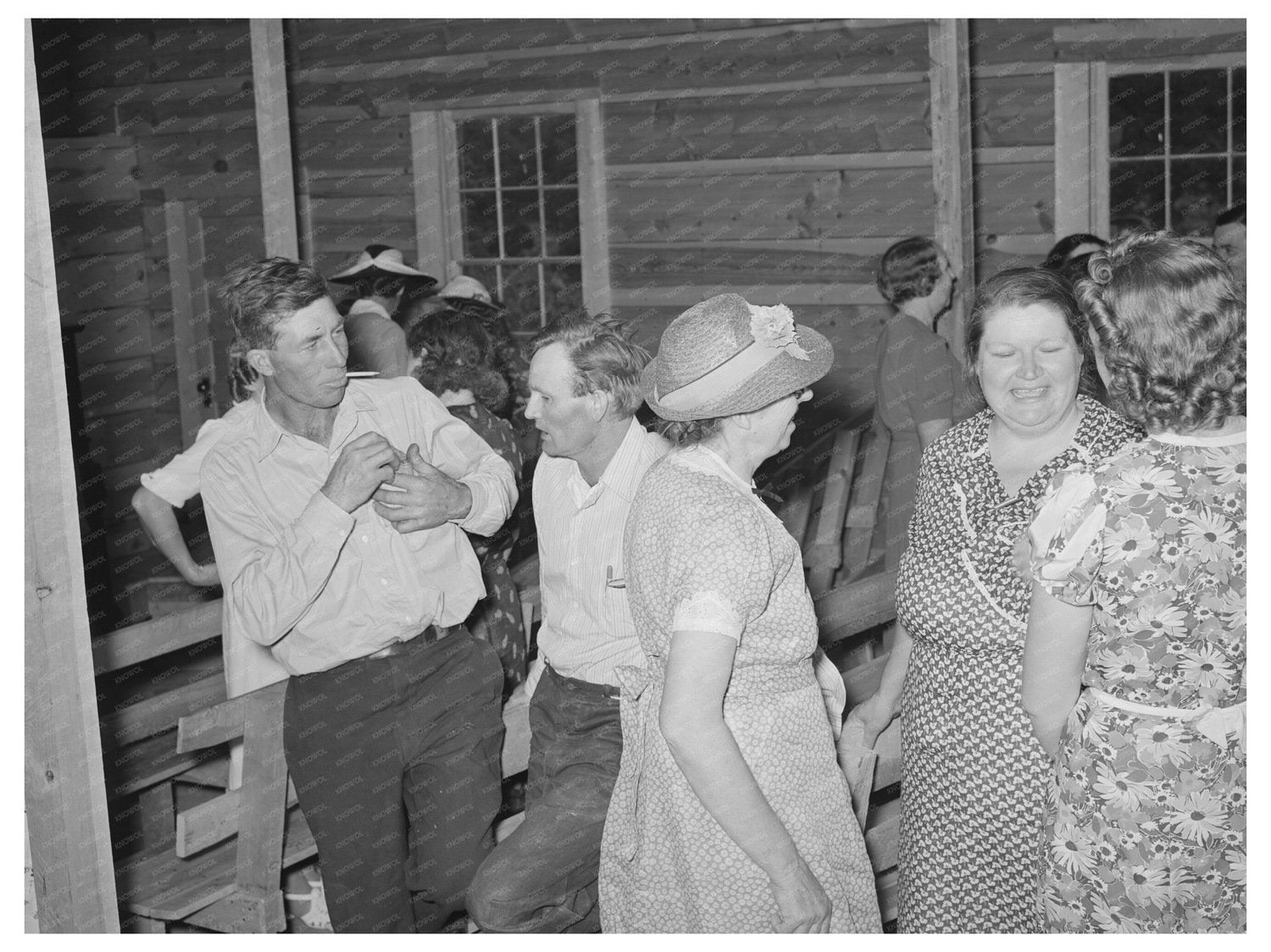 Community Sing in Pie Town New Mexico 1940
