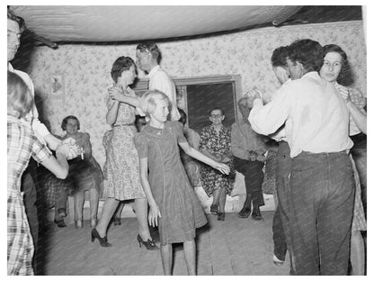 Broom Dance at Pie Town Square Dance June 1940