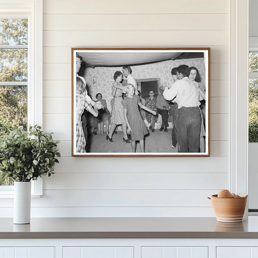 Broom Dance at Pie Town Square Dance June 1940