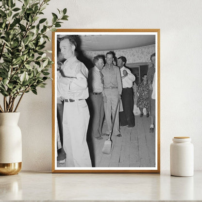 Broom Dance at Square Dance Pie Town New Mexico 1940