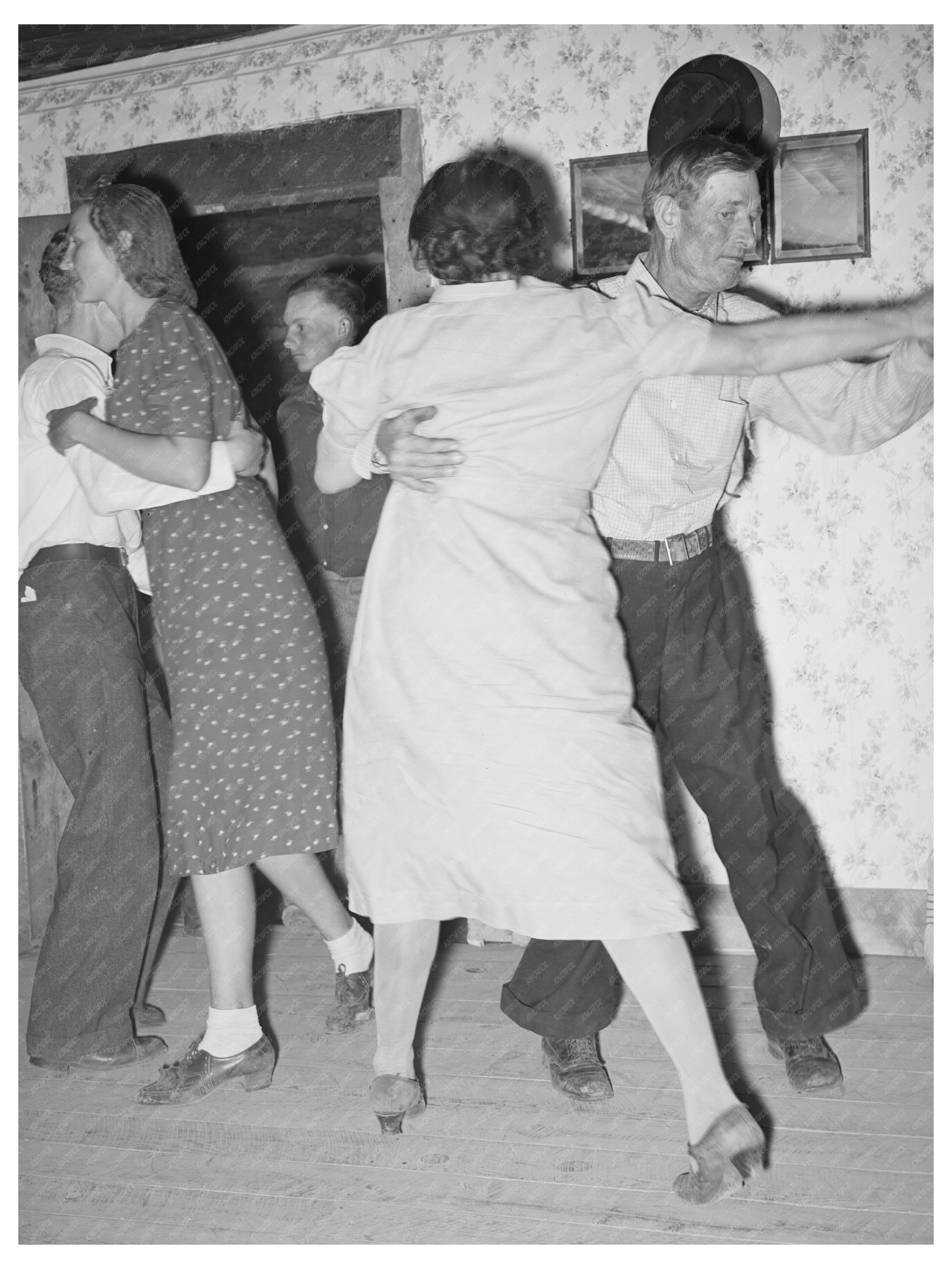 Round Dance in Pie Town New Mexico 1940