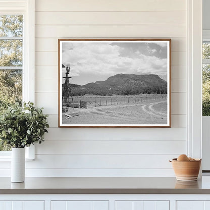 Pie Town New Mexico Farm Land June 1940 Rural Landscape