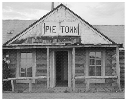 Hotel Entrance in Pie Town New Mexico June 1940