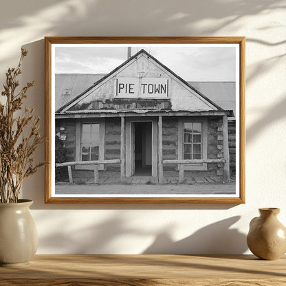 Hotel Entrance in Pie Town New Mexico June 1940